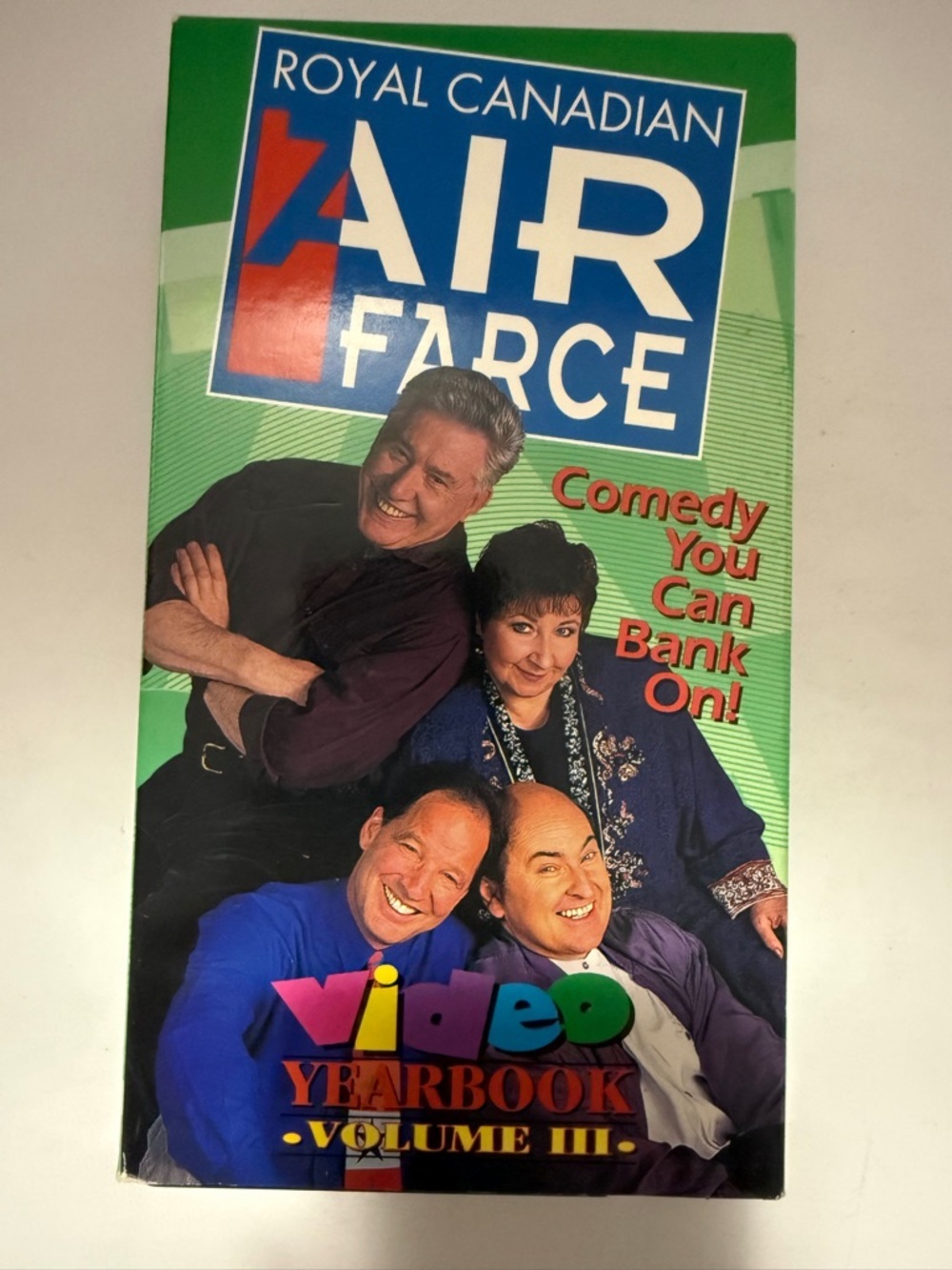 Royal Canadian Air Farce VHS Video Yearbook Vol 3 CBC Comedy 1996